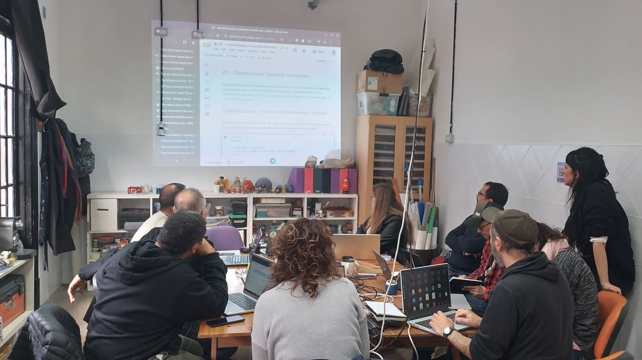 Taller de Corte programado,